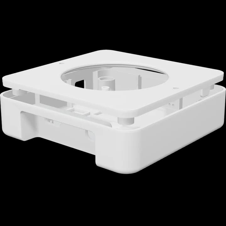 Voice assistant enclosure, a 3D render of the model.