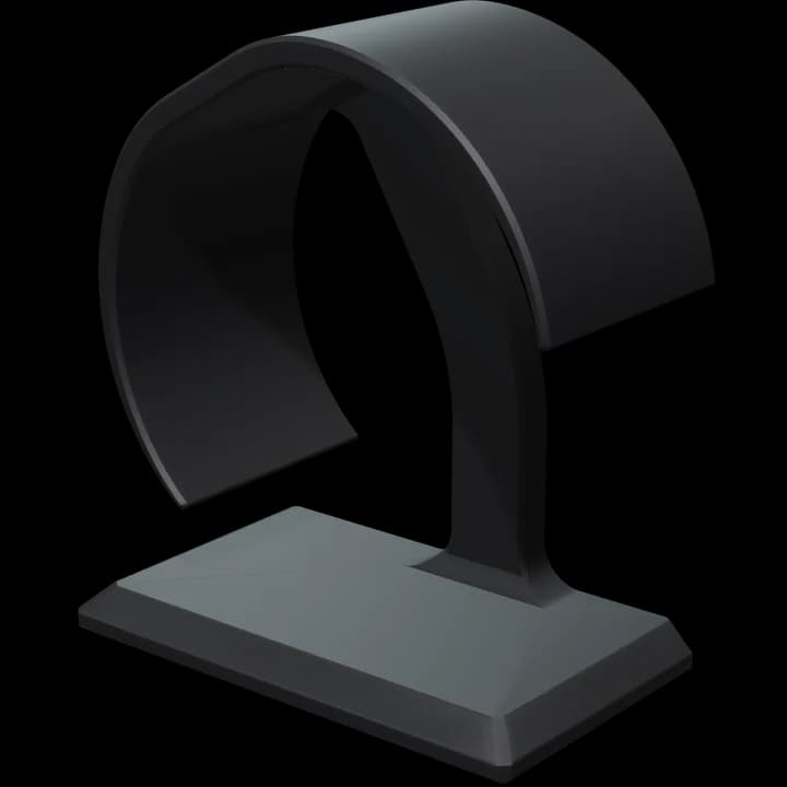 Watch stand, a 3D render of the model.